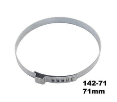 Abraçadeira Coifa Homocinética 142 - 71mm - Paraiso das Mangueiras