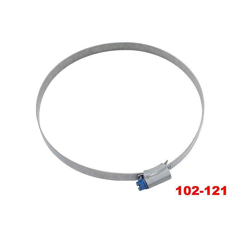 Abracadeira Fita fina Micro Aco Carbono 102 - 121 - Paraiso das Mangueiras