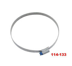 Abracadeira Fita fina Micro Aco Carbono 114 - 133 - Paraiso das Mangueiras