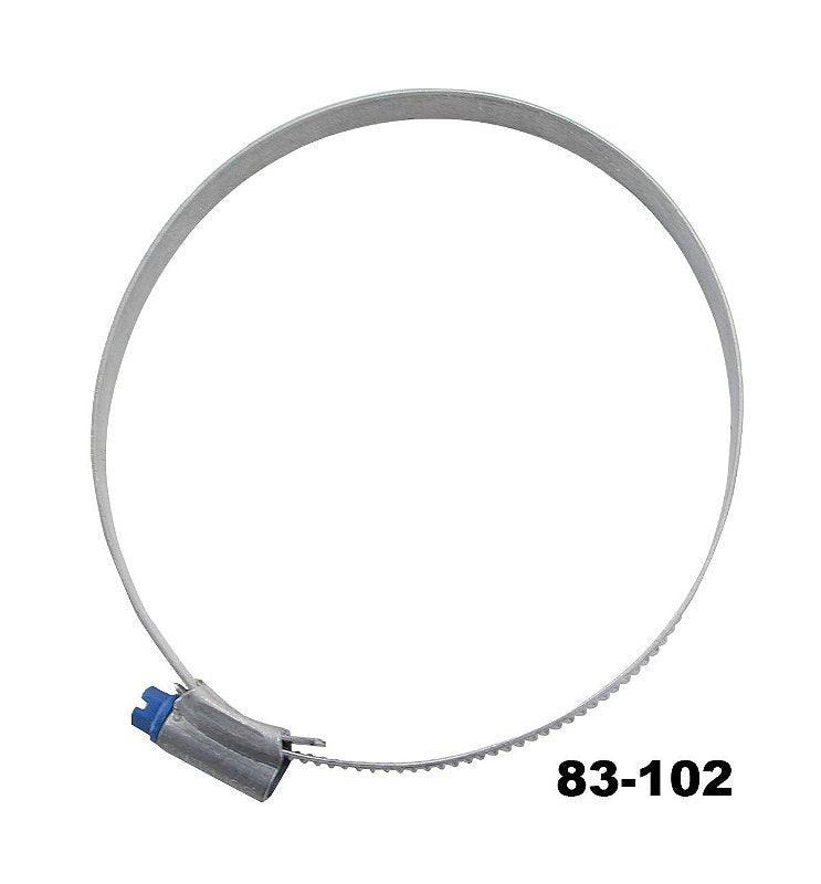 Abracadeira Fita fina Micro Aco Carbono 83 - 102 - Paraiso das Mangueiras