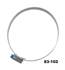 Abracadeira Fita fina Micro Aco Carbono 83 - 102 - Paraiso das Mangueiras