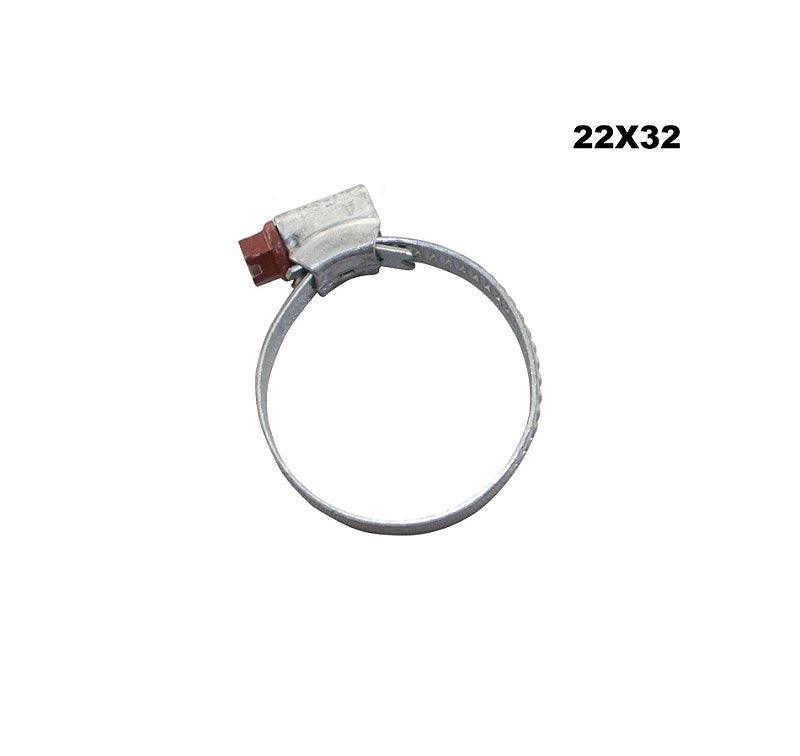 Abraçadeira Suprens 22 - 32 Fita fina Micro Aço Carbono - Paraiso das Mangueiras