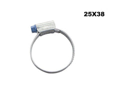 Abraçadeira Suprens 25 - 38 Fita fina Micro Aço Carbono - Paraiso das Mangueiras