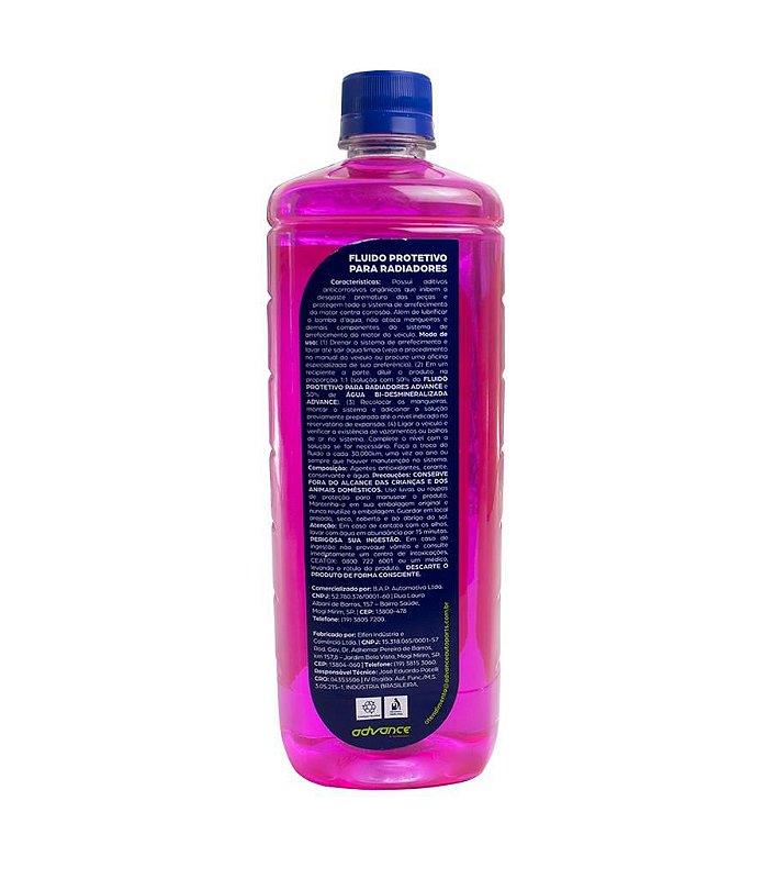 Aditivo De Radiador Advance Concentrado 1 Litro - Paraiso das Mangueiras