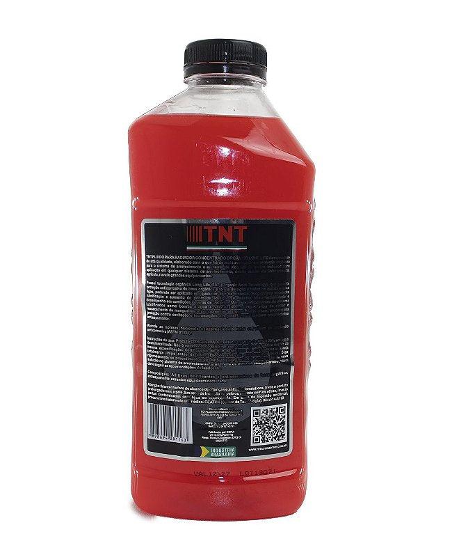 Aditivo Radiador TNT Concentrado Rosa 1l Organico Original - Paraiso das Mangueiras
