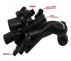 Caixa Da Válvula Termostática Peugeot E Citroen Thp - Paraiso das Mangueiras