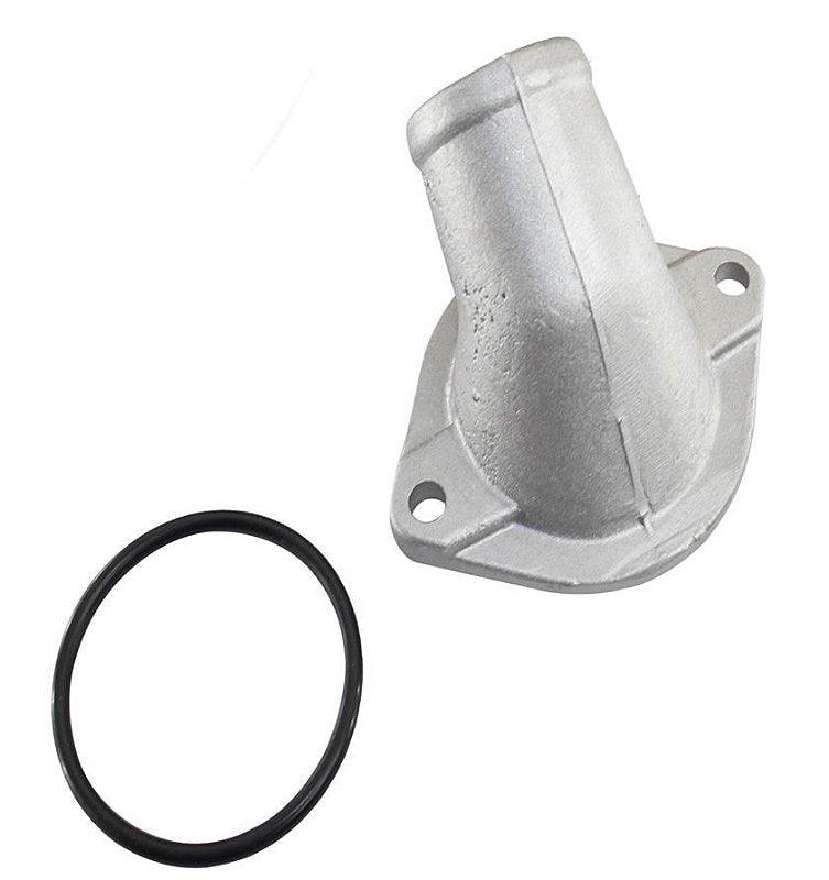 Carcaça Flange Válvula Termostática Willys 4Cil D4FZ8592A - Paraiso das Mangueiras