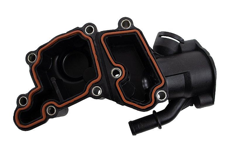 Carcaça Válvula Termostática 206 207 C3 1.0 1.4 1.6 8V 16V - Paraiso das Mangueiras