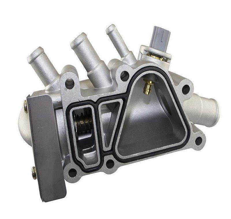 Carcaça Válvula Termostática Completa Fiesta 1.0 1.6 Zetec - Paraiso das Mangueiras