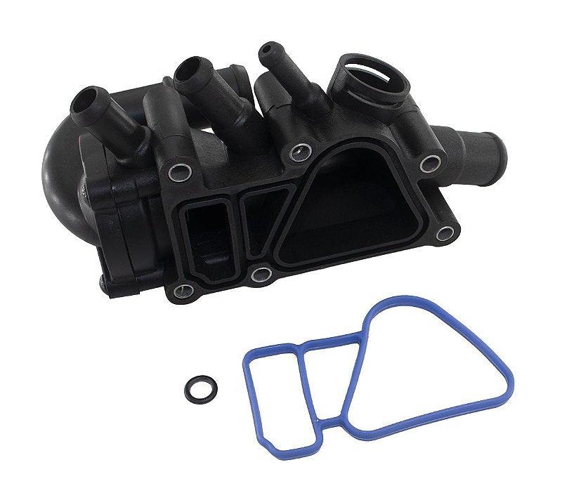 Carcaça Válvula Termostática Courier Ecosport Fiesta 1.0 1.6 - Paraiso das Mangueiras