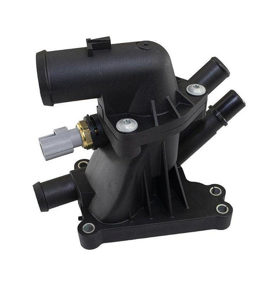 Carcaça Válvula Termostática C/Sensor New Fiesta 1.0 3Cil - Paraiso das Mangueiras