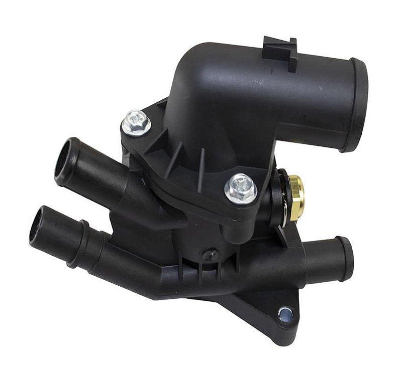 Carcaça Válvula Termostática C/Sensor New Fiesta 1.0 3Cil - Paraiso das Mangueiras