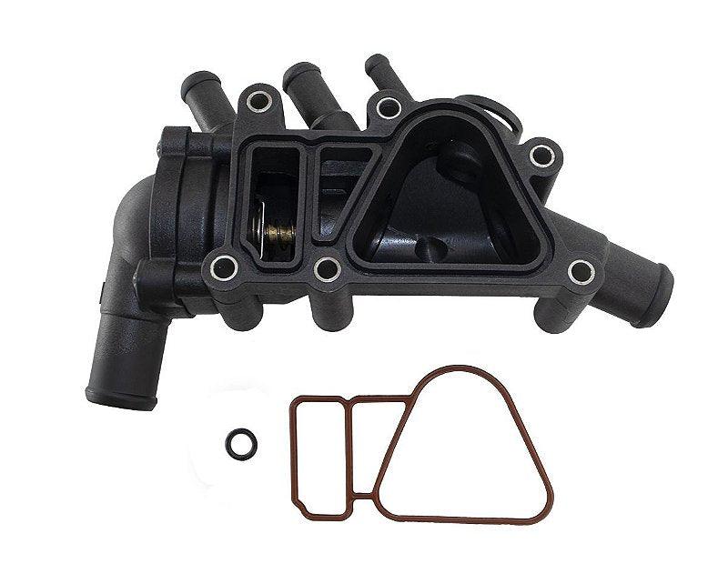 Carcaça Válvula Termostática Ecosport Fiesta Ka 1.6 Zetec - Paraiso das Mangueiras