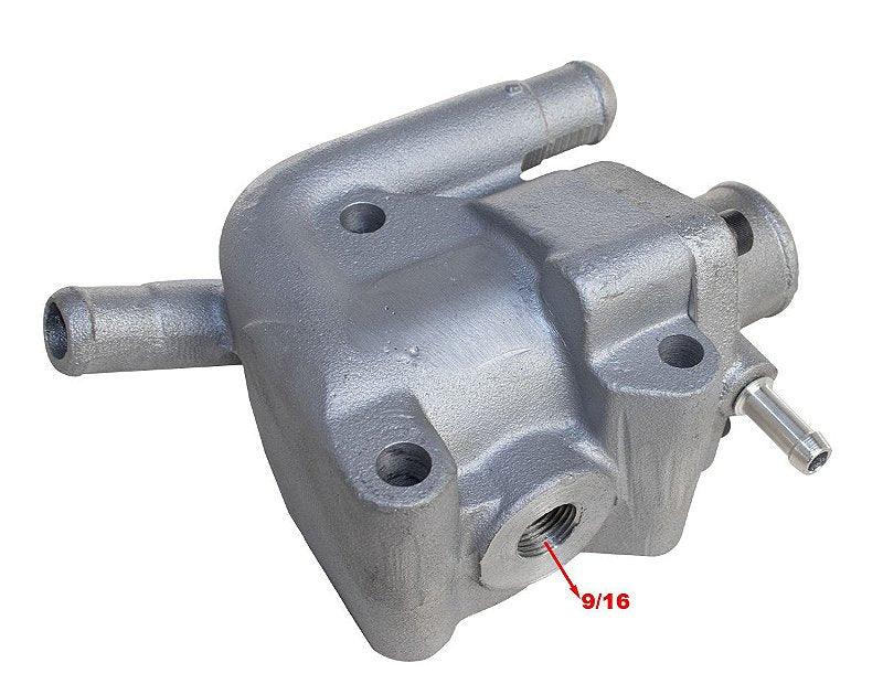 Carcaça Válvula Termostática Escort Zetec 1.8 2.0 16v - Paraiso das Mangueiras