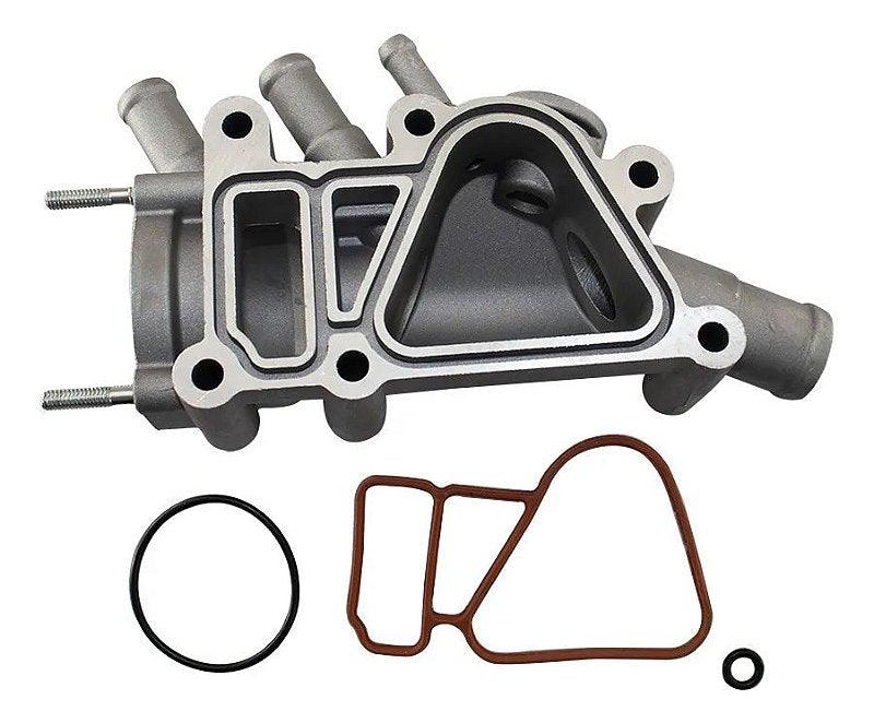 Carcaça Válvula Termostática Fiesta Ecosport Ka Fiesta 1.6 - Paraiso das Mangueiras