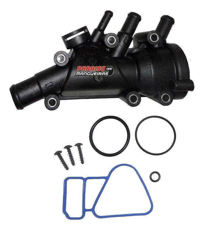 Carcaça Válvula Termostática Fiesta Ecosport Ka Todos - Paraiso das Mangueiras