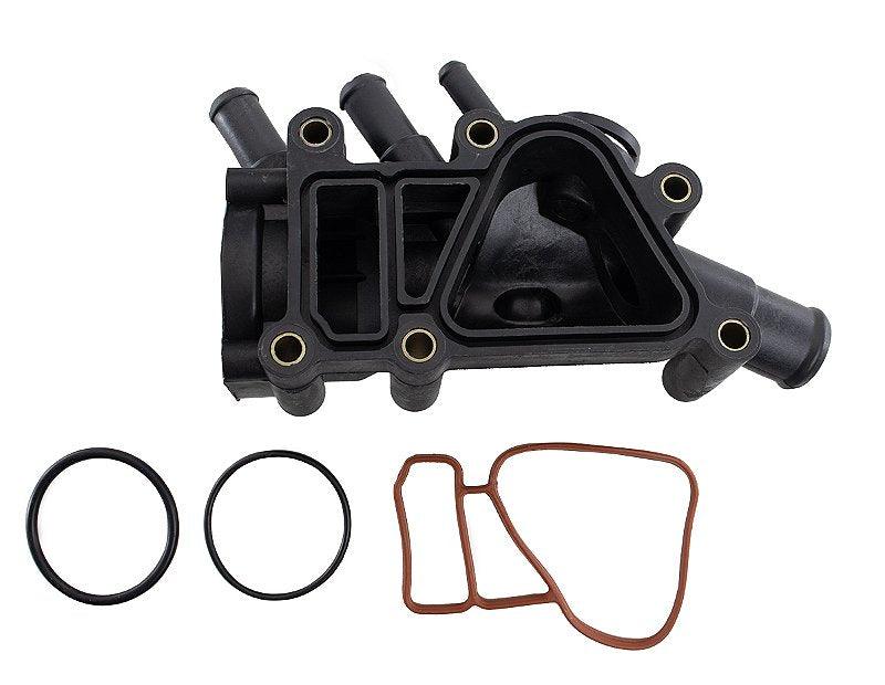 Carcaça Valvula Termostatica Fiesta Ka Courier 1.0 1.6 8v - Paraiso das Mangueiras