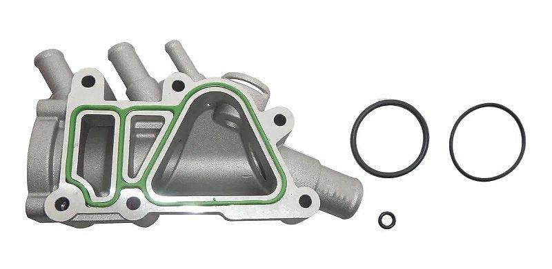 Carcaça Válvula Termostática Fiesta Zetec 1.6 1999/... - Paraiso das Mangueiras