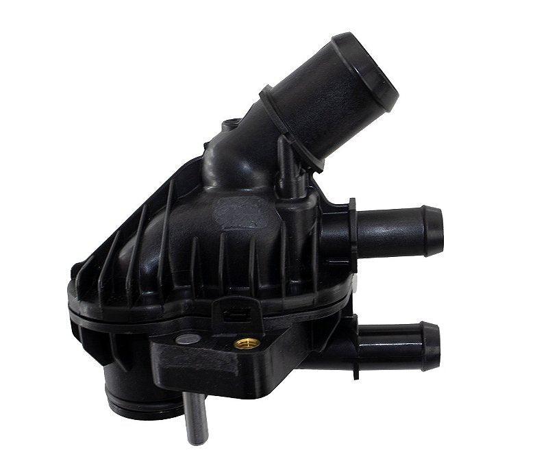 Carcaça Válvula termostática Ford Ka Ecosport 1.5 3 Cil - Paraiso das Mangueiras