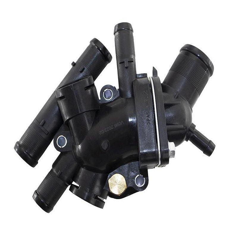 Carcaça Válvula Termostática Kangoo Leguna 1.9 8200065390 - Paraiso das Mangueiras