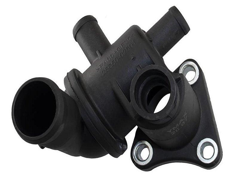 Carcaça Válvula Termostática Kia Picanto 1.0 12v 2561102566 - Paraiso das Mangueiras