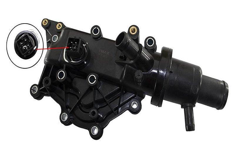 Carcaça Válvula Termostática Megane Scenic Clio 1.6 16V - Paraiso das Mangueiras