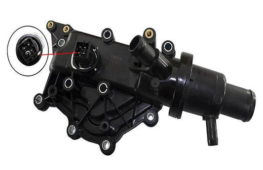 Carcaça Válvula Termostática Megane Scenic Clio 1.6 16V - Paraiso das Mangueiras