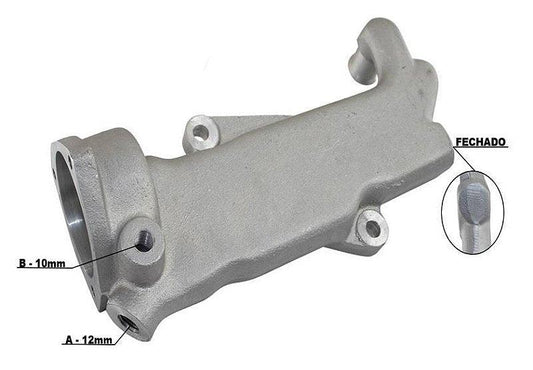 Carcaça Válvula Termostática Omega Vectra Zafira Kadett - Paraiso das Mangueiras