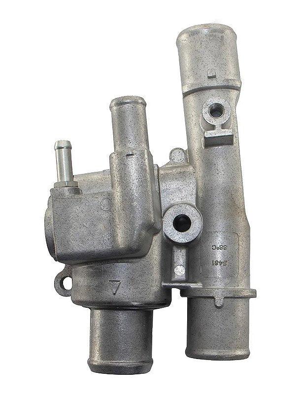 Carcaça Válvula Termostática Palio 1.6 16v S/Ar Condicionado - Paraiso das Mangueiras