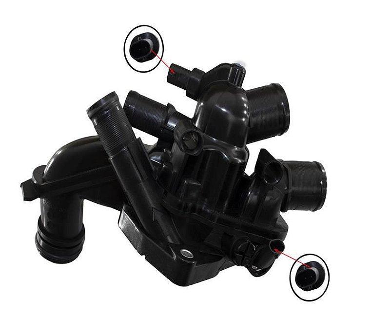 Carcaça Válvula Termostática Peugeot 3008 2008 308 1.6 Thp - Paraiso das Mangueiras