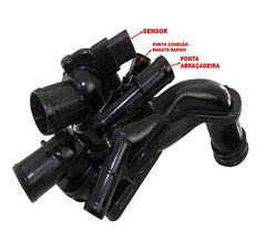 Carcaça Válvula Termostática Peugeot 308 2008 3008 1.6 16V - Paraiso das Mangueiras