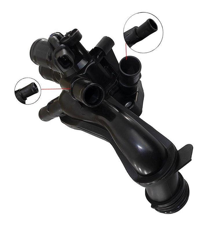 Carcaça Válvula Termostática Peugeot E Citroen Thp - Paraiso das Mangueiras