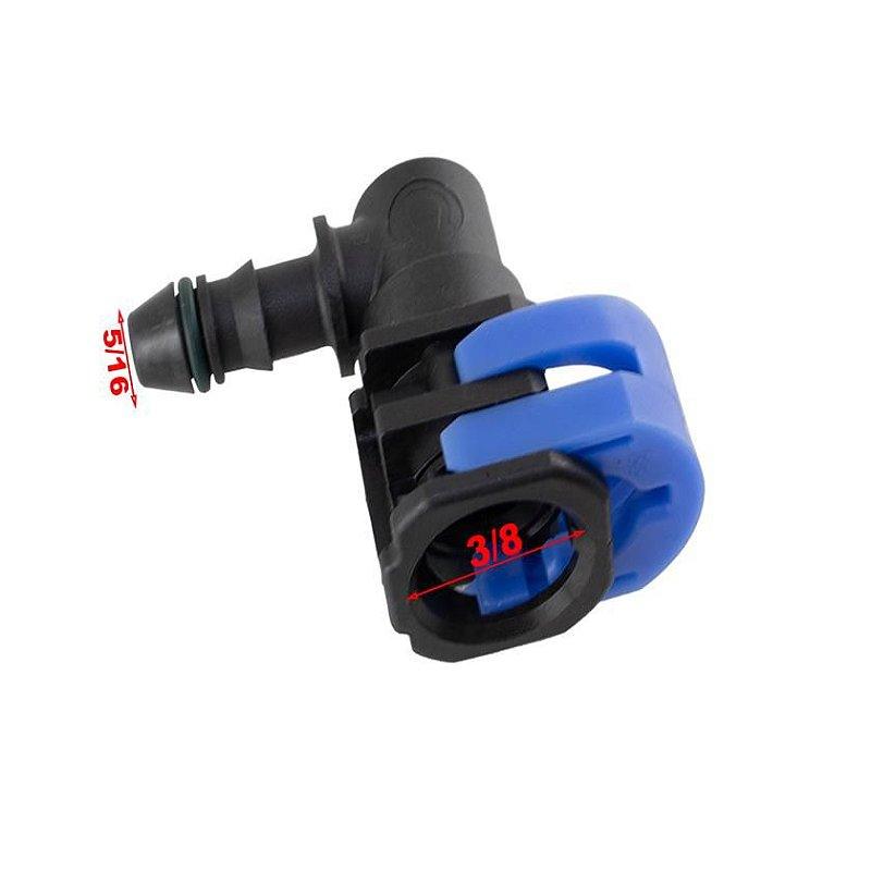 Conector Quick 3/8 X 5/16 Universal - Paraiso das Mangueiras Conector Quick 3/8 X 5/16 Universal - Paraiso das Mangueiras
