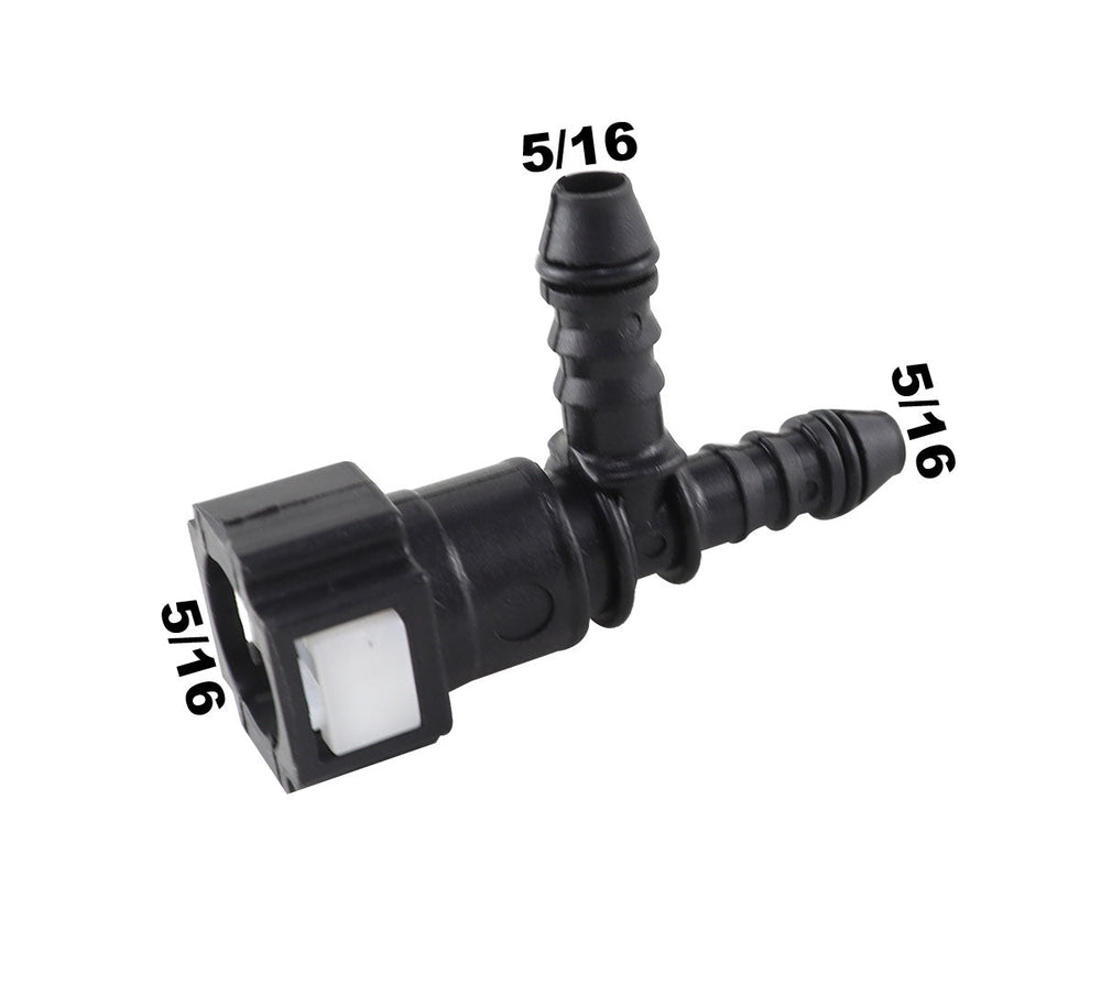 Conector Quick T 5/16 Universa - Paraiso das Mangueiras