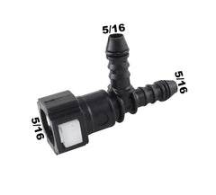 Conector Quick T 5/16 Universa - Paraiso das Mangueiras