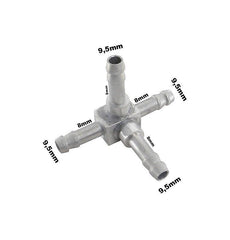 Conexão Adaptação Alumínio Golf 4 Saídas 5/16 - Paraiso das Mangueiras