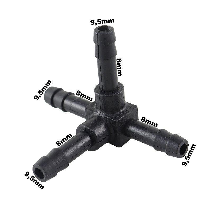 Conexão Adaptação Golf 4 Saídas 5/16 - Paraiso das Mangueiras