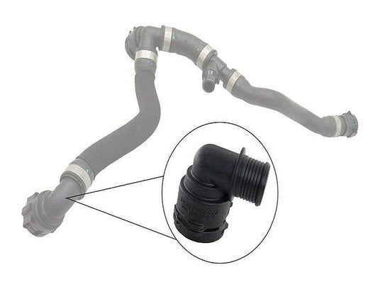 Conexão Flange Ar Quente Bmw X5 3.0 G05 8678414 Original - Paraiso das Mangueiras