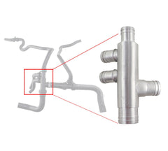 Conexão Mangueira Radiador Duster 2.0 16v Automática Manual - Paraiso das Mangueiras