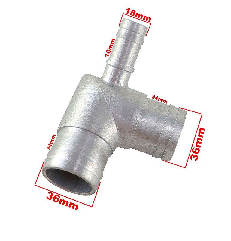 Conexão Mangueira Radiador Fusion 2.0 Ecoboost 2013/2015 - Paraiso das Mangueiras