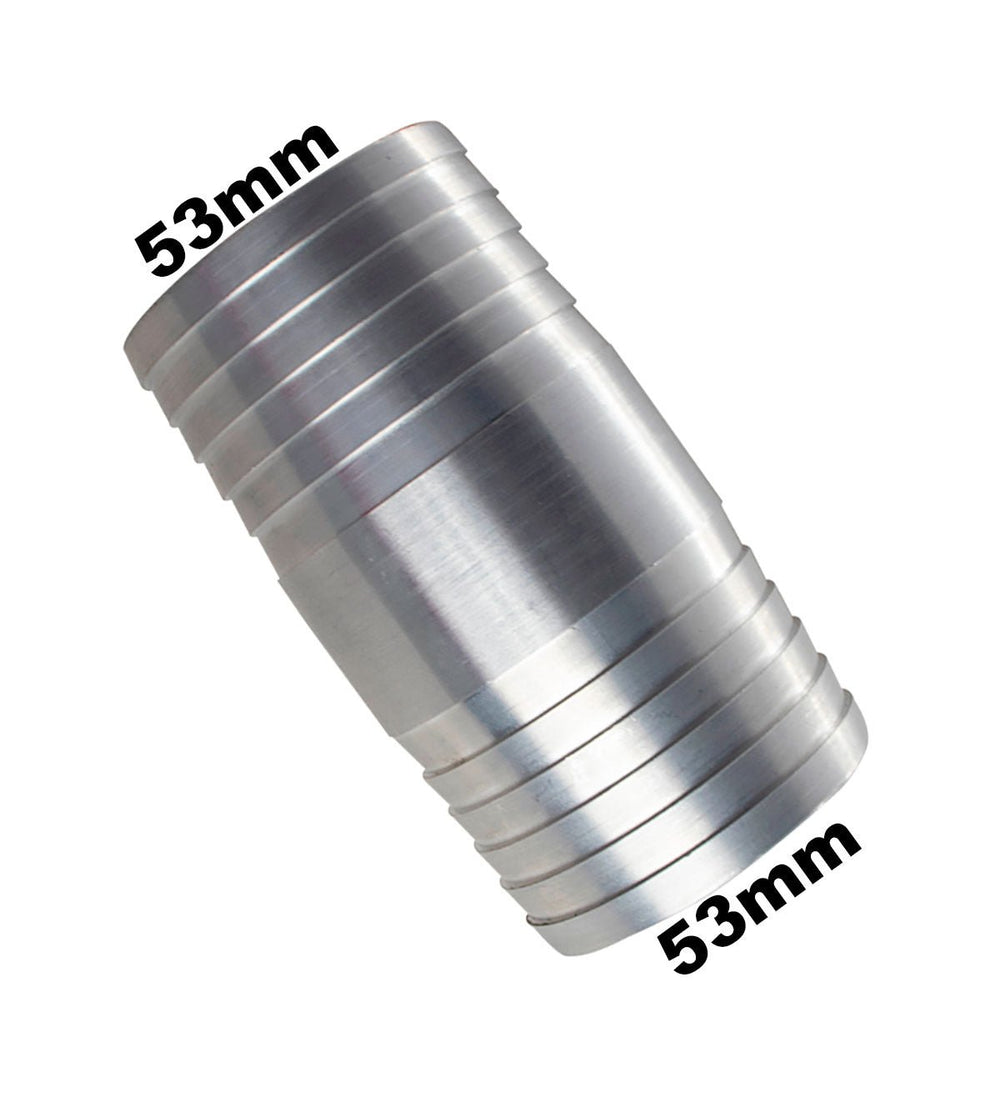 Conexão Nipe 53mm Alumínio Emenda Universal - Paraiso das Mangueiras