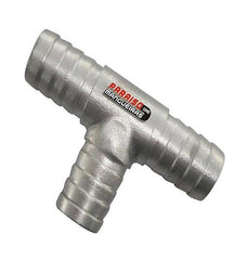 Conexão T Adaptação Emenda 7/8 22x22x22mm em Alumínio - Paraiso das Mangueiras