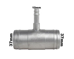 Conexão T Alumínio 37X37X10 Universal - Paraiso das Mangueiras