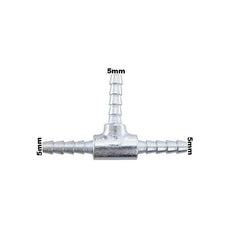 Conexão T Aluminio Brucutu Parabrisa 3/16 4mm Adaptação - Paraiso das Mangueiras