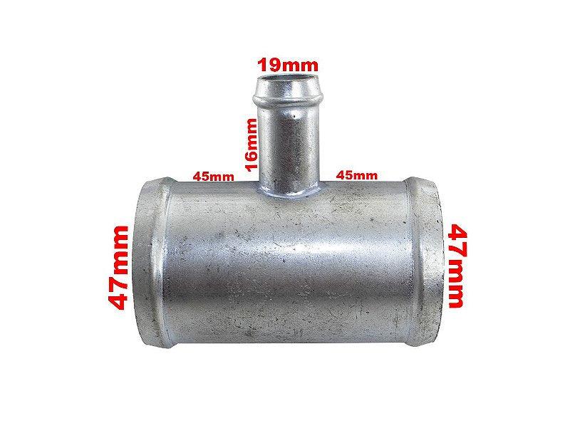 Conexao T Mangueira Inferior Opala Caravan 7334546 - Paraiso das Mangueiras