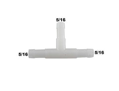 Conexão T Plastico 5/16 8mm Adaptação Universal - Paraiso das Mangueiras