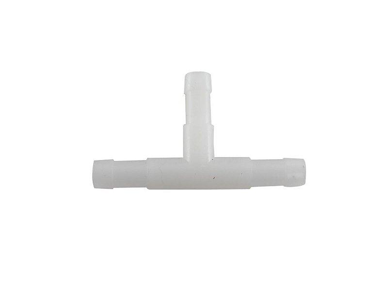 Conexão T Plastico 5/16 8mm Adaptação Universal - Paraiso das Mangueiras