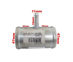 Conexao T Saída Fina Mangueira Radiador Caravan Opala - Paraiso das Mangueiras