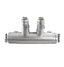 Conexão Tee Radiador 4 Saidas 32x17x17x32mm Aluminio - Paraiso das Mangueiras