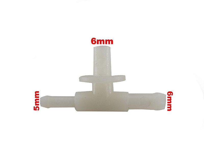 Conexão Tee Reservatório Combustível Partida Frio - Paraiso das Mangueiras